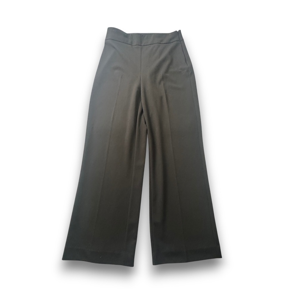 White House Black Market The Wide Leg Black Trousers Mens Size 10 570282371